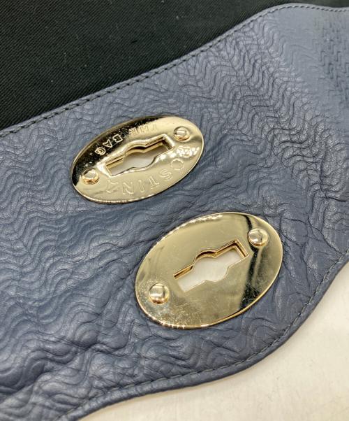 zanellato（ザネラート）zanellato (ザネラート) 2WAYショルダーバッグ ブルーの古着・服飾アイテム