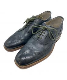 CLARKS（クラークス）の古着「ウィングチップシューズ」｜ネイビー