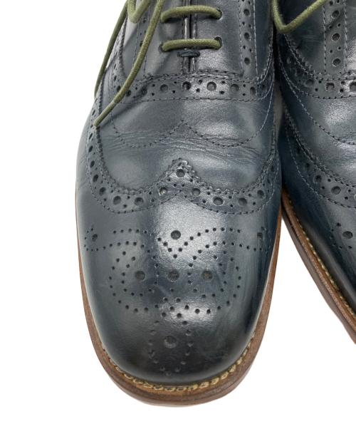 CLARKS（クラークス）CLARKS (クラークス) ウィングチップシューズ ネイビー サイズ:25cmの古着・服飾アイテム