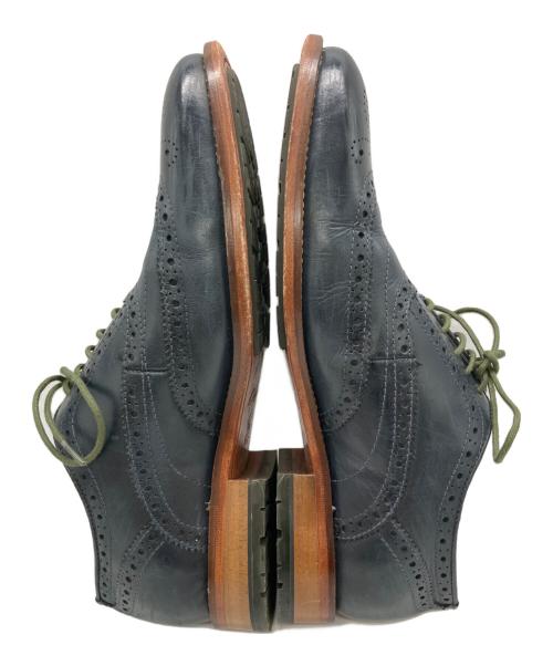 CLARKS（クラークス）CLARKS (クラークス) ウィングチップシューズ ネイビー サイズ:25cmの古着・服飾アイテム