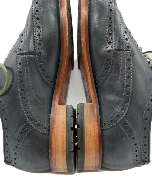 CLARKS（クラークス）CLARKS (クラークス) ウィングチップシューズ ネイビー サイズ:25cmの古着・服飾アイテム