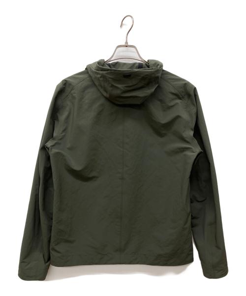 HERNO（ヘルノ）HERNO (ヘルノ) ジップアップナイロンフーディ　ナイロンジャケット カーキ サイズ:46 未使用品の古着・服飾アイテム
