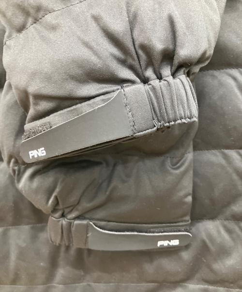 PiNG（ピン）PING (ピン) トライストレッチ高機能中綿プルオーバー ブラック サイズ:Lの古着・服飾アイテム