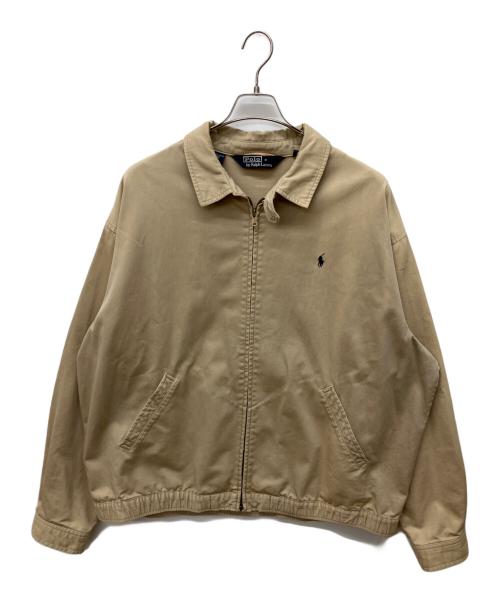 POLO RALPH LAUREN（ポロ・ラルフローレン）POLO RALPH LAUREN (ポロ・ラルフローレン) スイングトップ ベージュ サイズ:XXLの古着・服飾アイテム
