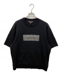 MICHAEL KORS（マイケルコース）の古着「KANGA レーベル クルーネックニット」｜ブラック