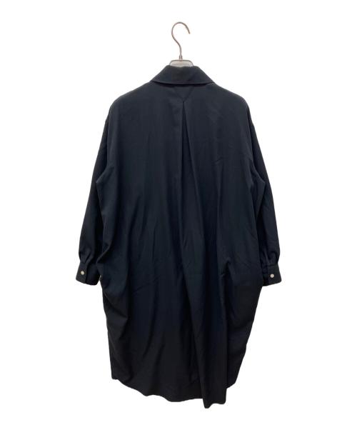 FRED PERRY（フレッドペリー）FRED PERRY (フレッドペリー) シャツワンピース ブラック サイズ:36の古着・服飾アイテム
