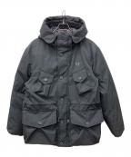 FRED PERRYフレッドペリー）の古着「PATCH POCKET パファージャケット　中綿ジャケット」｜ブラック