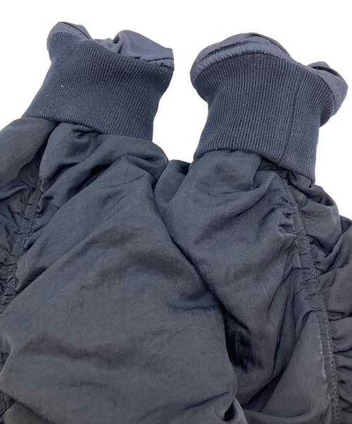 Spick and Span（スピック＆スパン）Spick and Span (スピック＆スパン) フーテッドギャザースリーブブルゾン ネイビー サイズ:FREEの古着・服飾アイテム