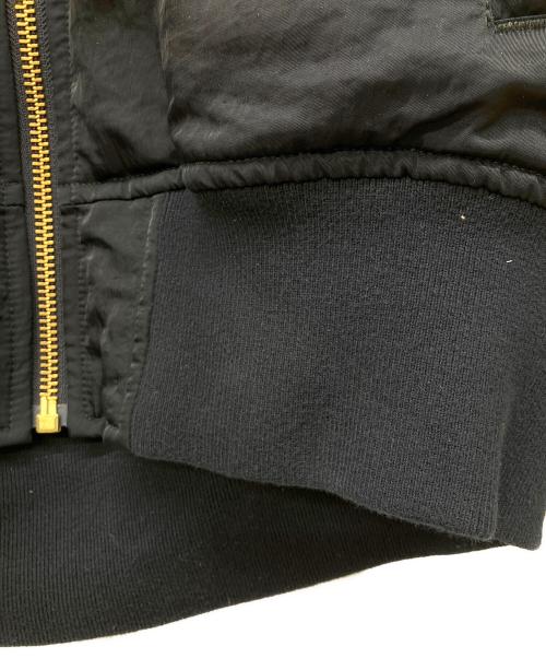Spick and Span（スピック＆スパン）Spick and Span (スピック＆スパン) フーテッドギャザースリーブブルゾン ネイビー サイズ:FREEの古着・服飾アイテム