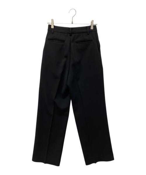 MUSE de Deuxieme Classe（ミューズ ドゥーズィエム クラス）MUSE de Deuxieme Classe (ミューズ ドゥーズィエム クラス) トリアセジョーゼットパンツ ブラック サイズ:36の古着・服飾アイテム