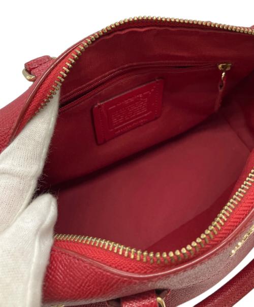 COACH（コーチ）COACH (コーチ) 2WAYショルダーバッグ レッドの古着・服飾アイテム