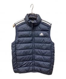 adidas（アディダス）の古着「エッセンシャルズ ダウンベスト」｜ネイビー
