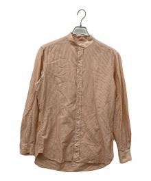 UNITED ARROWS（ユナイテッドアローズ）の古着「ストライプシャツ」｜オレンジ