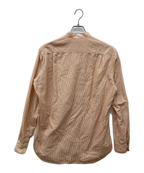 UNITED ARROWS（ユナイテッドアローズ）UNITED ARROWS (ユナイテッドアローズ) ストライプシャツ オレンジ サイズ:Mの古着・服飾アイテム