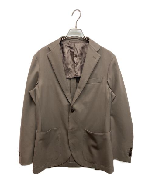 UNITED ARROWS（ユナイテッドアローズ）UNITED ARROWS (ユナイテッドアローズ) ツイル2ボタン ジャケット ブラウン サイズ:46の古着・服飾アイテム