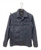 WTAPSダブルタップス）の古着「BUDS L/S SHIRT　ミリタリーシャツ」｜ブラック