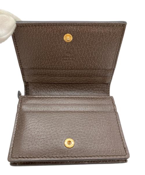 GUCCI（グッチ）GUCCI (グッチ) オフィディア GG カードケース ウォレット ベージュの古着・服飾アイテム