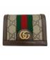GUCCI（グッチ）の古着「オフィディア GG カードケース ウォレット」｜ベージュ