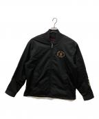 ROARK REVIVALロアークリバイバル）の古着「FOREVER ROAMING" BOMBER JACKET」｜ブラック