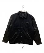 ROARK REVIVALロアークリバイバル）の古着「MELTON COACHES JACKET」｜ブラック