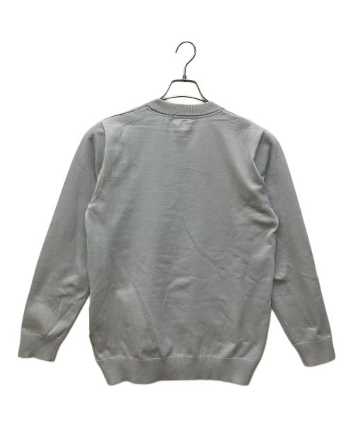 BLACK LABEL CRESTBRIDGE（ブラックレーベル クレストブリッジ）BLACK LABEL CRESTBRIDGE (ブラックレーベル クレストブリッジ) コンフィーシャドーチェックニット ブルー サイズ:Mの古着・服飾アイテム