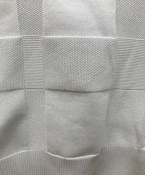 BLACK LABEL CRESTBRIDGE（ブラックレーベル クレストブリッジ）BLACK LABEL CRESTBRIDGE (ブラックレーベル クレストブリッジ) コンフィーシャドーチェックニット ブルー サイズ:Mの古着・服飾アイテム