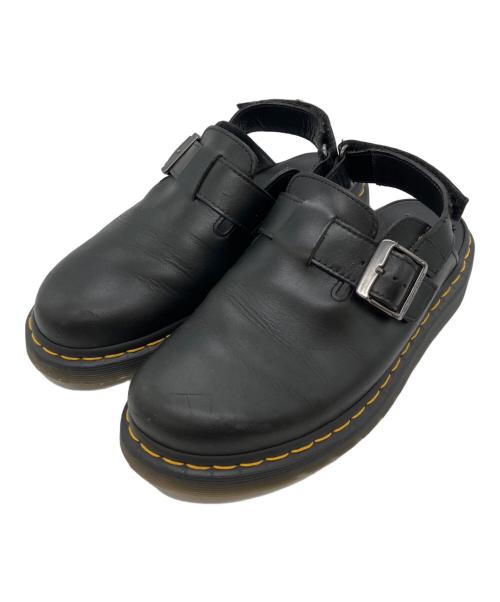 Dr.Martens（ドクターマーチン）Dr.Martens (ドクターマーチン) JORGE II スリング バック シューズ ブラック サイズ: UK 8の古着・服飾アイテム
