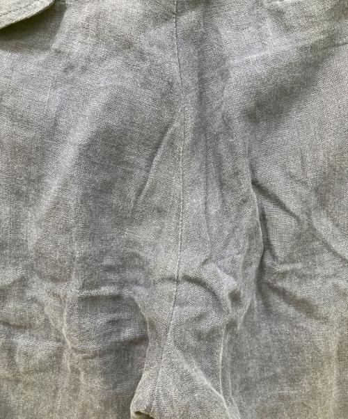 POLO RALPH LAUREN（ポロ・ラルフローレン）POLO RALPH LAUREN (ポロ・ラルフローレン) リネンワイドパンツ ネイビー サイズ:W32×L34の古着・服飾アイテム