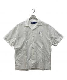 POLO RALPH LAUREN（ポロ・ラルフローレン）の古着「THE BIG SHIRT オープンカラーシャツ」｜ホワイト