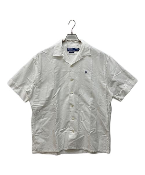 POLO RALPH LAUREN（ポロ・ラルフローレン）POLO RALPH LAUREN (ポロ・ラルフローレン) THE BIG SHIRT オープンカラーシャツ ホワイト サイズ:Mの古着・服飾アイテム