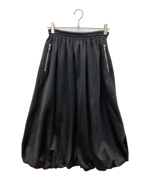 Needles（ニードルズ）Needles (ニードルズ) Balloon Track Skirt - Bright Jersey（バルーン トラック スカート ブライト ジャージー） ブラック サイズ:１の古着・服飾アイテム