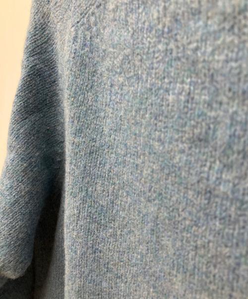 INVERALLAN（インバーアラン）INVERALLAN (インバーアラン) クルーネックウールニット スカイブルー サイズ:38の古着・服飾アイテム
