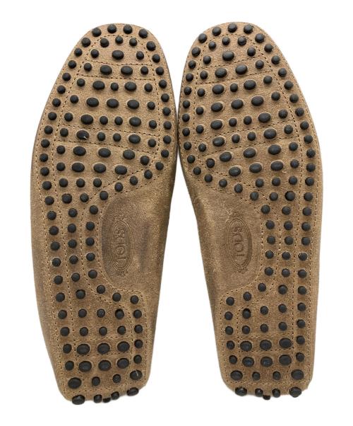TOD'S（トッズ）TOD'S (トッズ) Tタイムレス ローファー ブラウン サイズ:5の古着・服飾アイテム