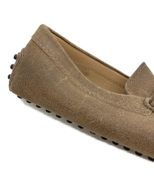TOD'S（トッズ）TOD'S (トッズ) Tタイムレス ローファー ブラウン サイズ:5の古着・服飾アイテム