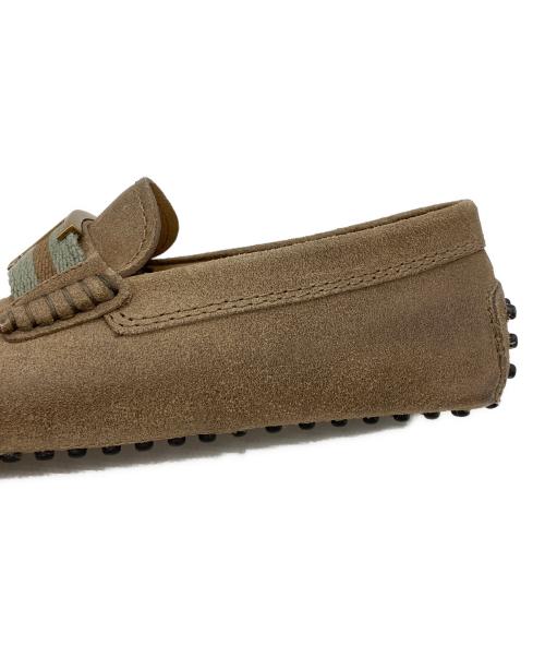 TOD'S（トッズ）TOD'S (トッズ) Tタイムレス ローファー ブラウン サイズ:5の古着・服飾アイテム
