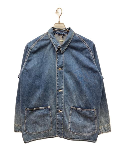 A.PRESSE（アプレッセ）A.PRESSE (アプレッセ) Denim Coverall Jacket（デニム・カバーオール・ジャケット） インディゴ サイズ:3の古着・服飾アイテム