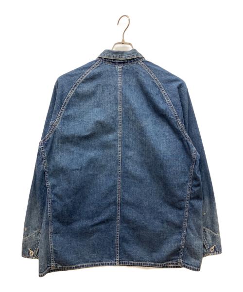 A.PRESSE（アプレッセ）A.PRESSE (アプレッセ) Denim Coverall Jacket（デニム・カバーオール・ジャケット） インディゴ サイズ:3の古着・服飾アイテム