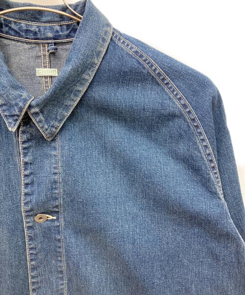 A.PRESSE（アプレッセ）A.PRESSE (アプレッセ) Denim Coverall Jacket（デニム・カバーオール・ジャケット） インディゴ サイズ:3の古着・服飾アイテム