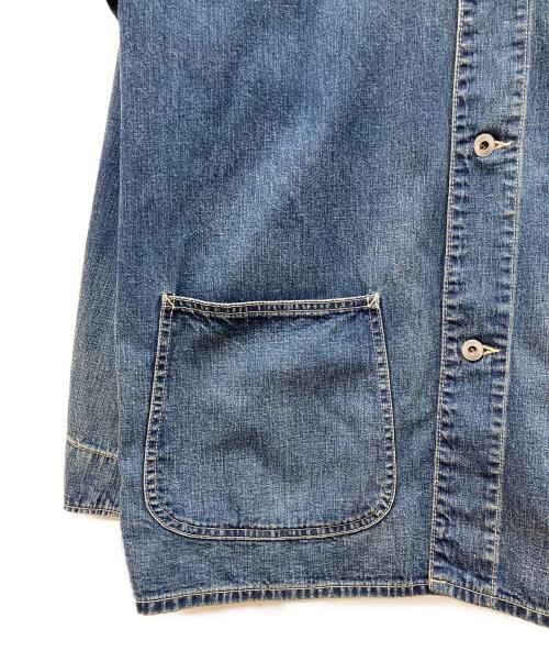 A.PRESSE（アプレッセ）A.PRESSE (アプレッセ) Denim Coverall Jacket（デニム・カバーオール・ジャケット） インディゴ サイズ:3の古着・服飾アイテム