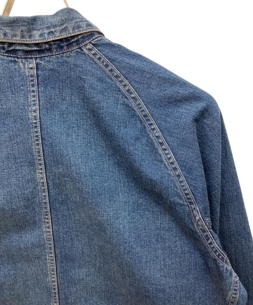 A.PRESSE（アプレッセ）A.PRESSE (アプレッセ) Denim Coverall Jacket（デニム・カバーオール・ジャケット） インディゴ サイズ:3の古着・服飾アイテム