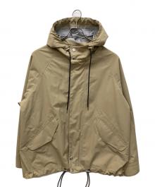 MACKINTOSH（マッキントッシュ）の古着「RAINTEC SKYE PARKA SHORT GTS EX（レインテック スカイ パーカ ショート ジーティーエス イーエックス）」｜ベージュ