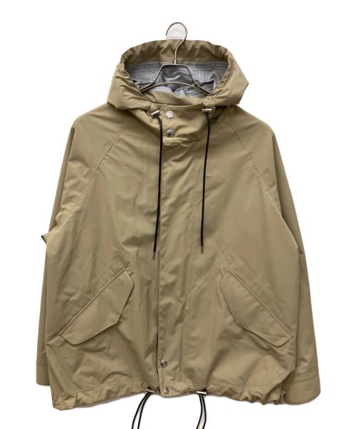 MACKINTOSH（マッキントッシュ）MACKINTOSH (マッキントッシュ) RAINTEC SKYE PARKA SHORT GTS EX（レインテック スカイ パーカ ショート ジーティーエス イーエックス） ベージュ サイズ:38の古着・服飾アイテム