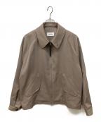 THE RERACSザ リラクス）の古着「BALCOLLAR HARRINGTON JACKET　バルカラー ハリントン ジャケット　ジップアップジャケット」｜ベージュ