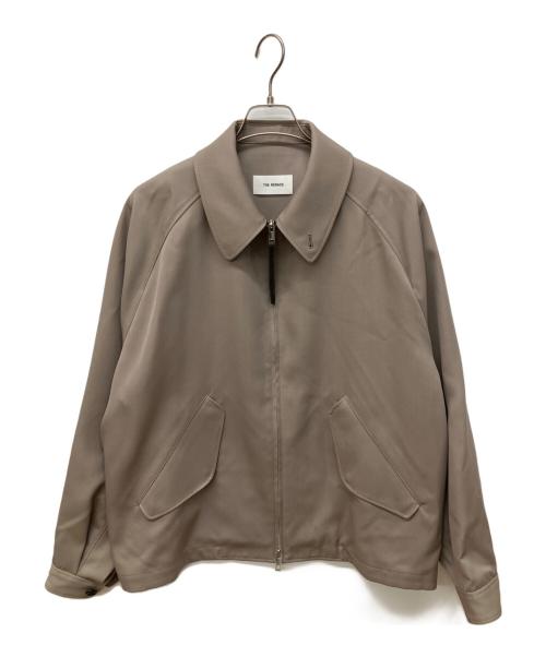 THE RERACS（ザ リラクス）THE RERACS (ザ リラクス) BALCOLLAR HARRINGTON JACKET　バルカラー ハリントン ジャケット　ジップアップジャケット ベージュ サイズ:48の古着・服飾アイテム