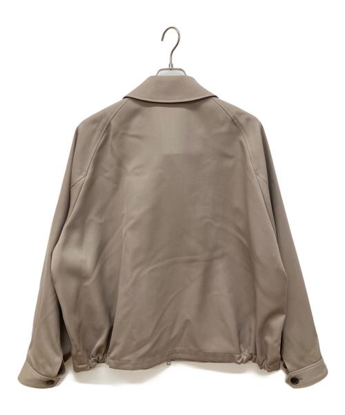 THE RERACS（ザ リラクス）THE RERACS (ザ リラクス) BALCOLLAR HARRINGTON JACKET　バルカラー ハリントン ジャケット　ジップアップジャケット ベージュ サイズ:48の古着・服飾アイテム