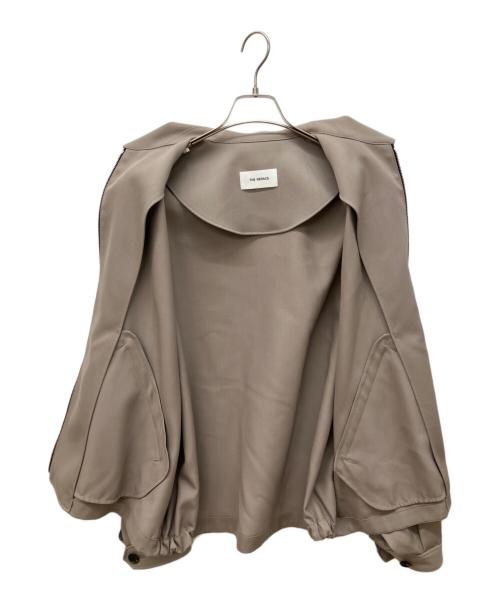 THE RERACS（ザ リラクス）THE RERACS (ザ リラクス) BALCOLLAR HARRINGTON JACKET　バルカラー ハリントン ジャケット　ジップアップジャケット ベージュ サイズ:48の古着・服飾アイテム