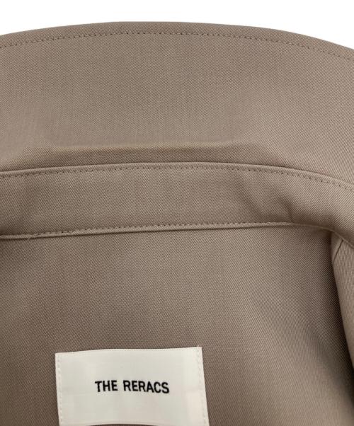 THE RERACS（ザ リラクス）THE RERACS (ザ リラクス) BALCOLLAR HARRINGTON JACKET　バルカラー ハリントン ジャケット　ジップアップジャケット ベージュ サイズ:48の古着・服飾アイテム
