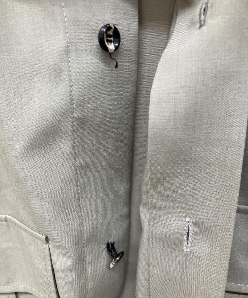 THE RERACS（ザ リラクス）THE RERACS (ザ リラクス) THE MILITARY SHIRTS　ミリタリー半袖シャツ ベージュ サイズ:48の古着・服飾アイテム