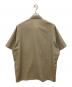 THE RERACS (ザ リラクス) THE MILITARY SHIRTS　ミリタリー半袖シャツ ベージュ サイズ:48：8000円