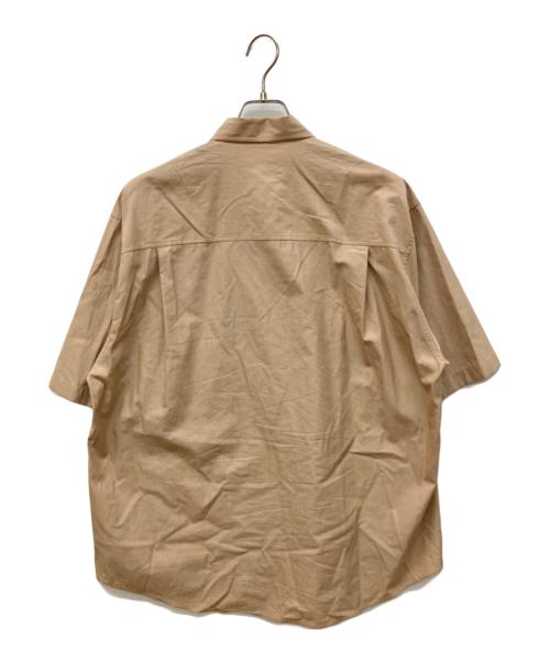 AURALEE（オーラリー）AURALEE (オーラリー) Washed FINX TWILL BIG Half sleeved シャツ　半袖シャツ ベージュ サイズ:4の古着・服飾アイテム
